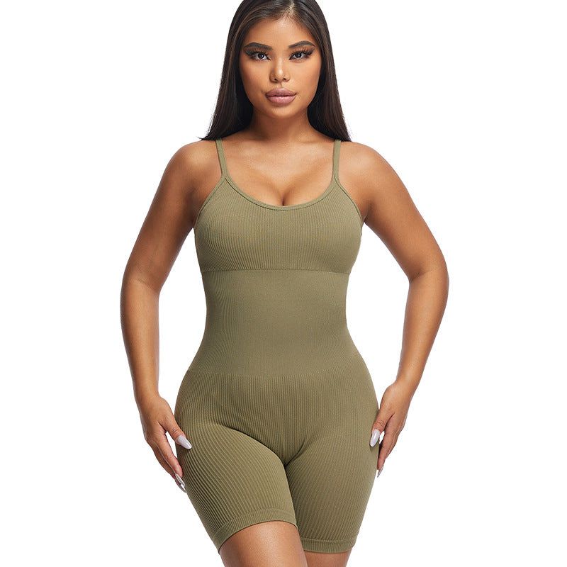 Cheky - One-piece Corset Women's Hip Lifting Beauty Back Fitness