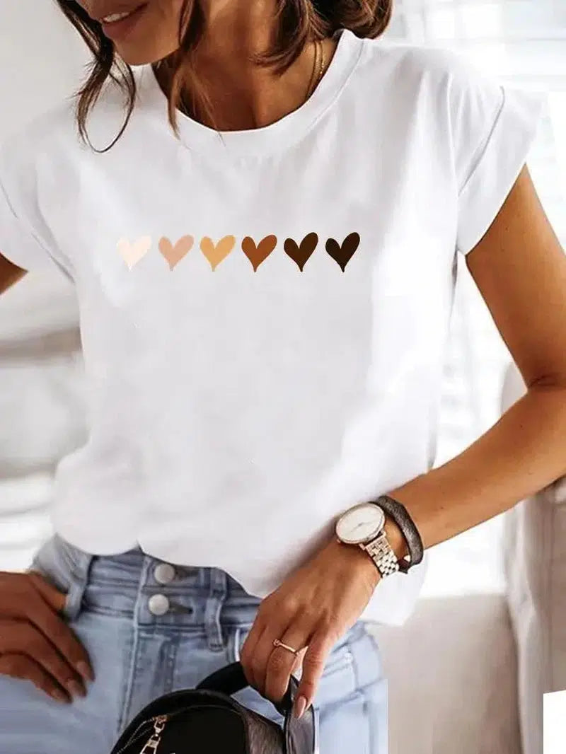 Cheky - Fashion Love Graphic Shirt