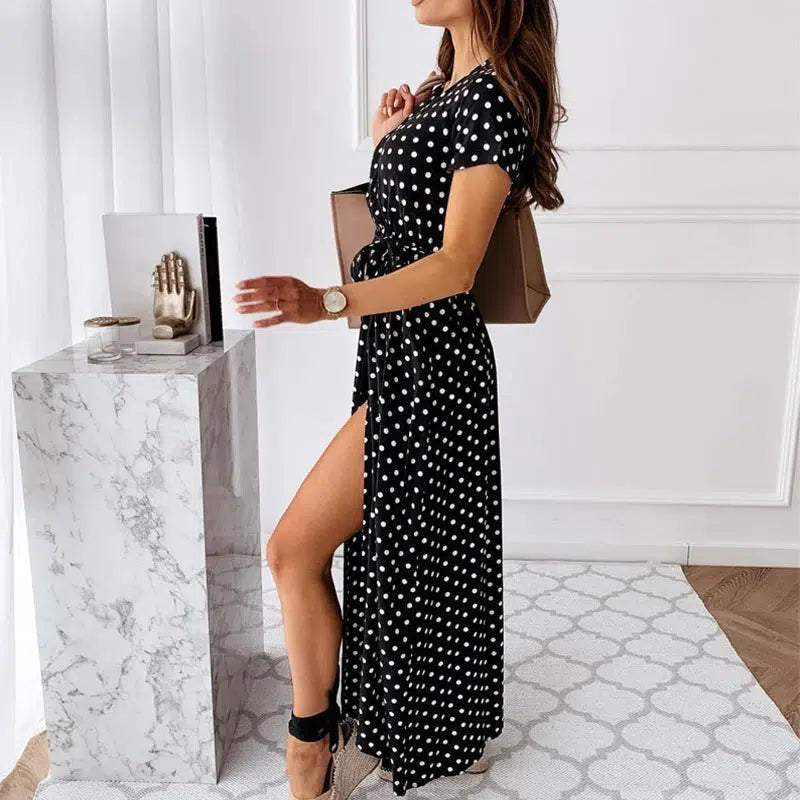 Cheky - Summer Sexy Polka Dot Casual Dresses