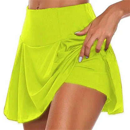 Cheky - Casual Sport Shorts Skirts Running Shorts Women Summer Breathable Sweat Shorts Sexy High Waist Short Pant Outdoor Jogger Shorts