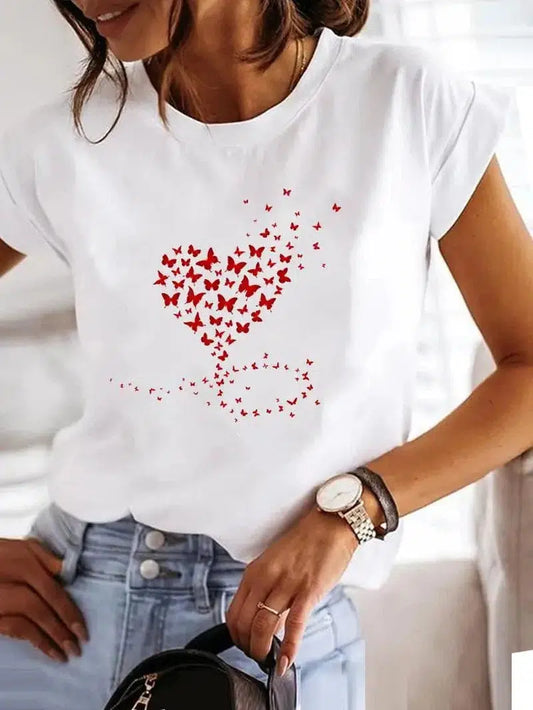 Cheky - Women's Fashion Love Tee