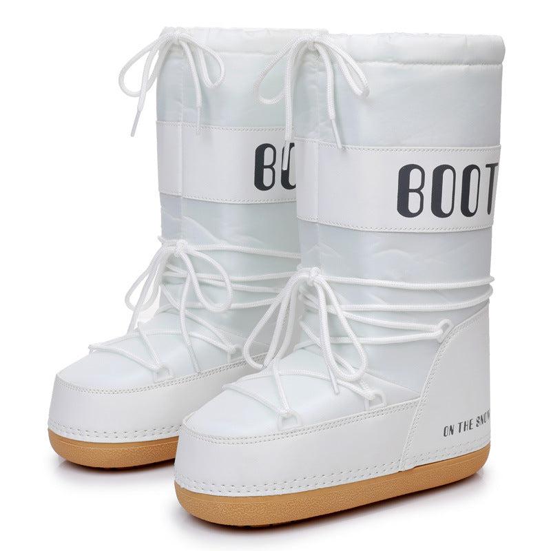 Cheky - Ski Space Boots Fashion Round Toe Mid-calf Women