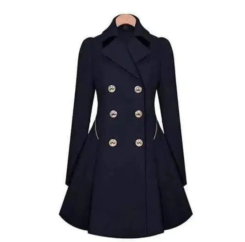 Cheky - Commuter Slim Thin Coat Trench Coat