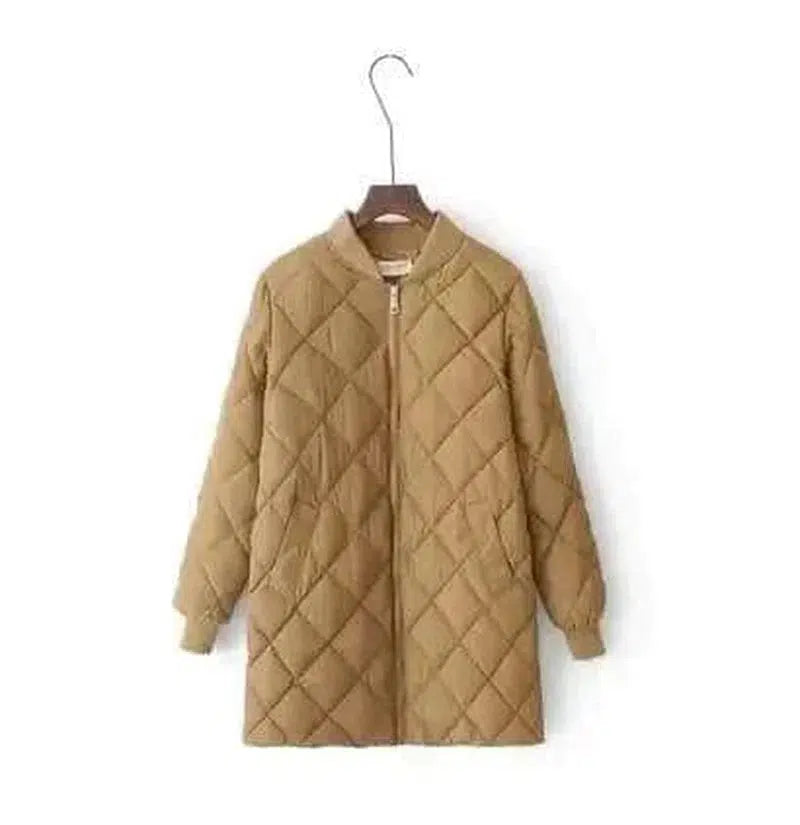 Cheky - Long Style Cotton Padded Coat 2