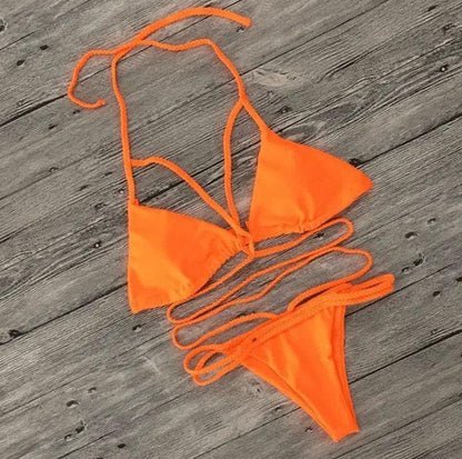 Cheky - Vibrant Strappy Bikini Collection