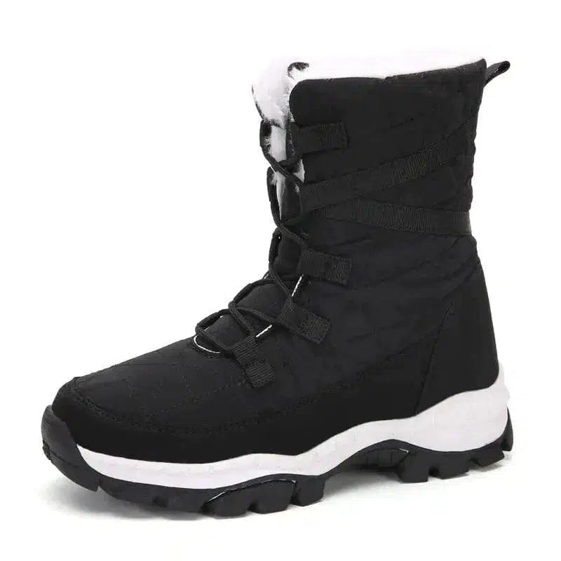 Cheky - Thick Plush Plus Velvet Warm Women Snow Boots